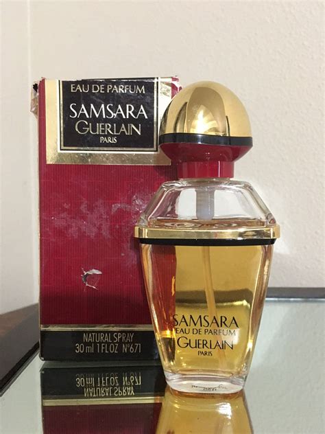 samsara perfume old package.